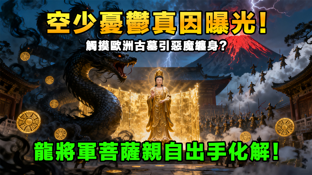 空少憂鬱真因曝光！觸摸歐洲古墓引惡魔纏身？龍將軍菩薩親自出手化解！-台湾神通梅仙姑开运网