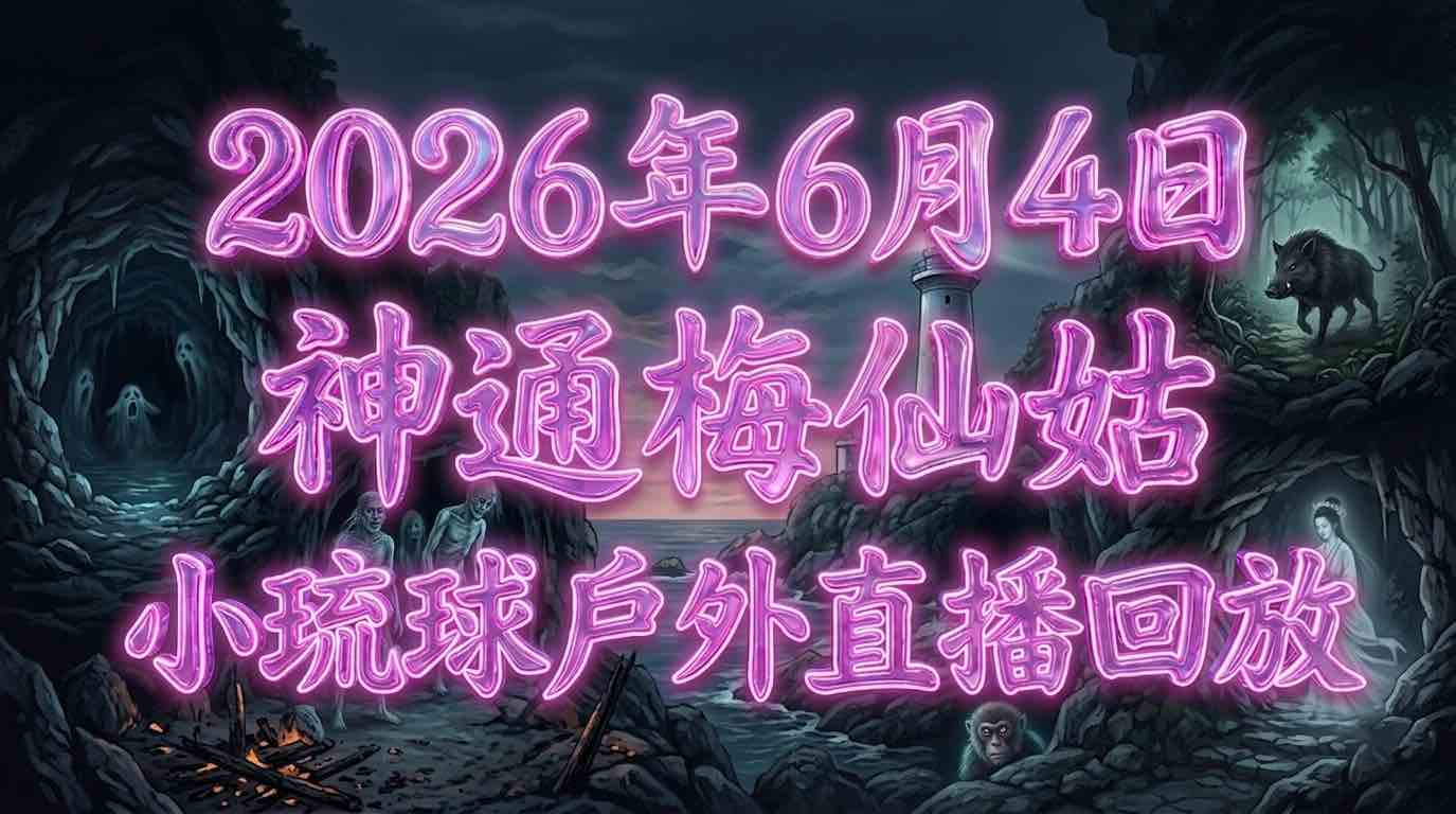 2026年6月4日神通梅仙姑 小琉球 靈異直播 回放 - 台灣神通梅仙姑開運網-台灣神通梅仙姑開運網